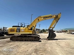 Side of used Excavator